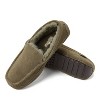 Fireside By Dearfoams Men's Melbourne Genuine Shearling Moccasin Slipper - 3 of 4