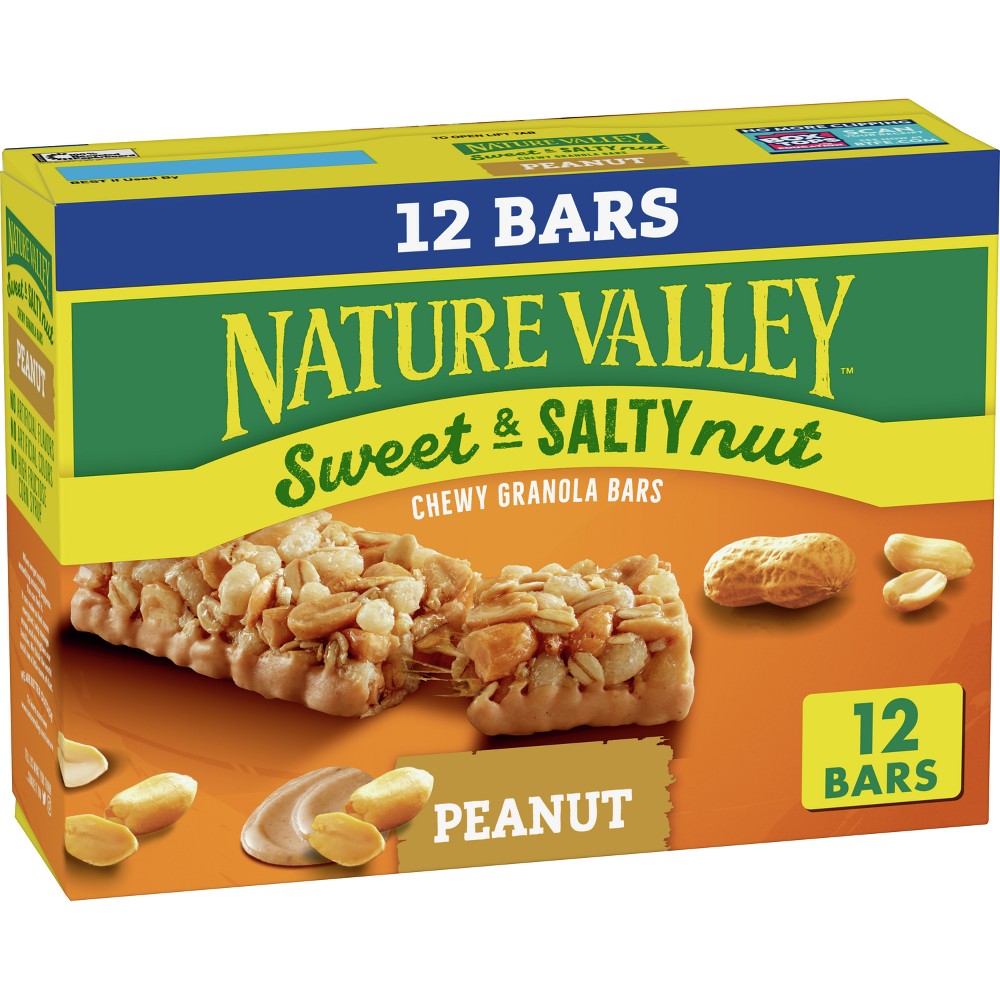 UPC 016000484917 product image for Nature Valley Sweet & Salty Nut Peanut Granola Bars - 1.2oz 12ct | upcitemdb.com