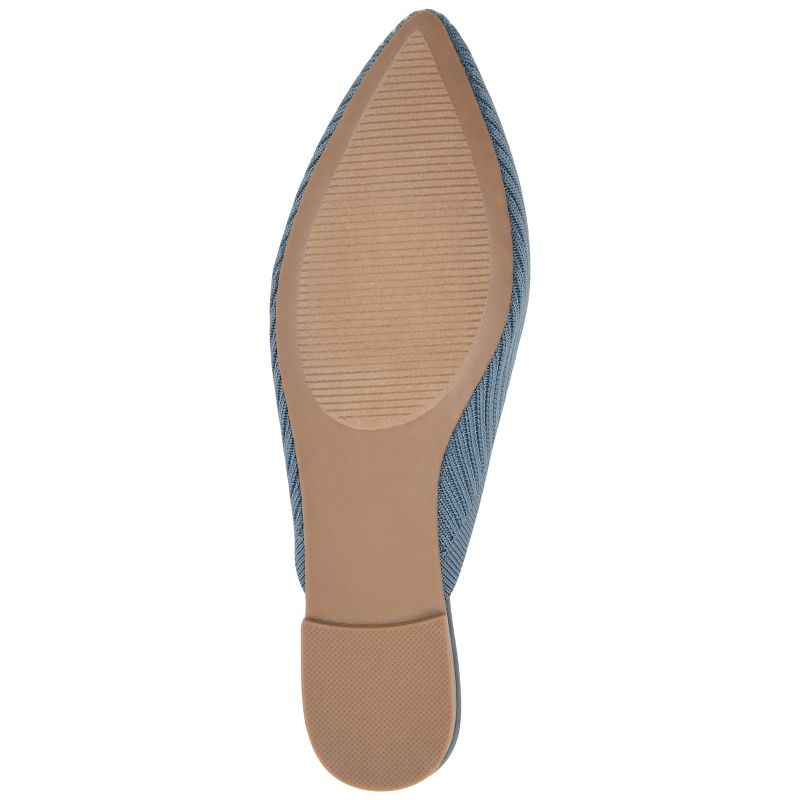 Journee Collection Womens Aniee Slip On Almond Toe Mule Flats, 6 of 11