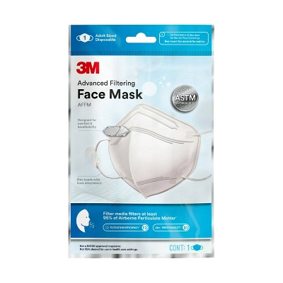 3m Company Advanced Filtering Face Mask - One Size : Target