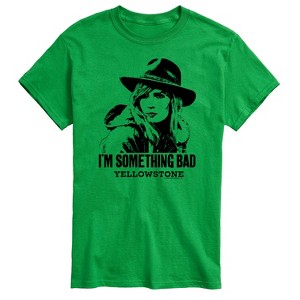 Men's - Yellowstone - I'm Something Bad Short Sleeve Graphic T-Shirt - 1 of 4