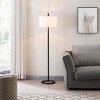 Hudson and Canal 64" Tall Floor Lamp with Fabric Shade - 4 of 4