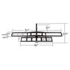 Black Widow Steel Motorcycle, Dirt Bike, or Scooter Carrier with Loading Ramp for 2 Inch Truck or SUV Hitch Receiver, 500 Pound Capacity - 2 of 4
