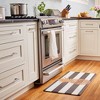 Nicole Miller 20" x 39" New York Gold Pineapple Kitchen Mat: Fruit Pattern, Indoor Accent Rug, Flat Pile, PVC Material - 2 of 4