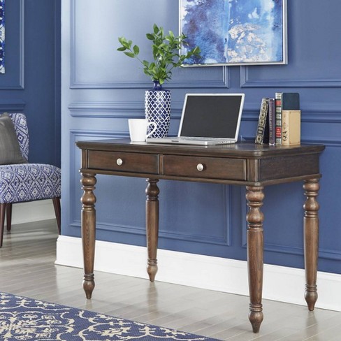 Southport Writing Desk Dark Aged Oak Home Styles Target