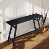 NicBex Natural Console Table for Entryway,Narrow Entryway Table with Minimalist Design,Foyer Tables for Entrance,Hallway,Living Room - 3 of 4