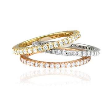 Pompeii3 1/2Ct Diamond Eternity Ring Available in 14K White Gold