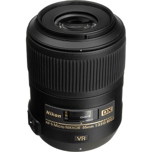 Nikon 85mm f/3.5G AF-S DX ED VR Micro Nikkor Lens for Nikon Digital SLR Cameras - 1 of 4