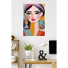 Trends International Reinders: Portraits - Vibrant Woman I Unframed Wall Poster Print White Mounts Bundle 22.375" x 34" - 2 of 4