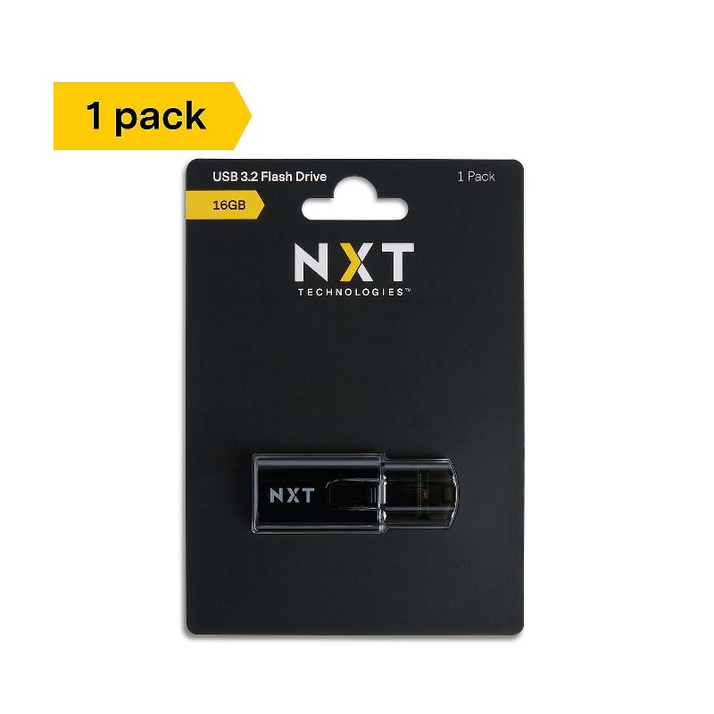 NXT Technologies 16GB USB 3.2 Type-A Flash Drive Black (NX61125), 2 of 6
