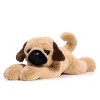 FAO Schwarz Toy Plush Lying Puggle 22" - image 3 of 4