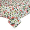 Design Imports  Garden Floral Print Outdoor Tablecloth With Zipper 60X84 - 2 of 4
