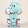 SEVOBAL Toy Vehicles Rocking Horse Balance Bike with Push Handle Backrest and Balance Board for Toddlers - 4 of 4
