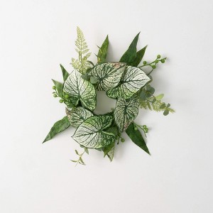 Sullivans Caladium Eucalyptus Wreath - 1 of 3