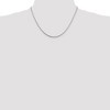 Black Bow Jewelry 1.5mm Sterling Silver, Round Solid Snake Chain Necklace - 2 of 4