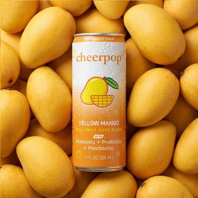 cheerpop Yellow Mango Juice Drink - 11 fl oz Can