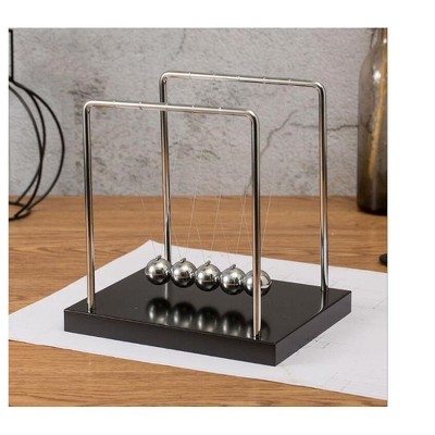 Classic Newton's Cradle Balance Balls for Fun Science Physics Learning Desk Toys Pendulum for Office or Home, Education Supplies, Psychotherapy, Gift