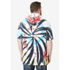 Liberty Blues by KingSize Men's Big & Tall Short-Sleeve Hoodie - 3 of 4
