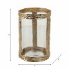 Modern Glass Candle Holder Hurricane for Home Decor - Elegant Candle Holder for Table Centerpieces Accent, Mantel, or Entryway Table - 4 of 4