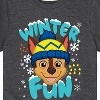 Boys' - Paw Patrol - Chase Winter Fun Short Sleeve Graphic T-Shirt - 2 of 4