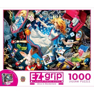 MasterPieces 1000 Piece Jigsaw Puzzle - Alice in Wonderland - 23.5"x34" - 1 of 4