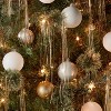 1000ct Tinsel Icicle Christmas Tree Ornament Champagne - Wondershop™: Indoor Use, Snow Theme - 2 of 3