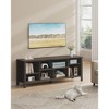 VASAGLE TV Stand  TV Cabinet with Storage Shelves, TV Console Table - 3 of 4