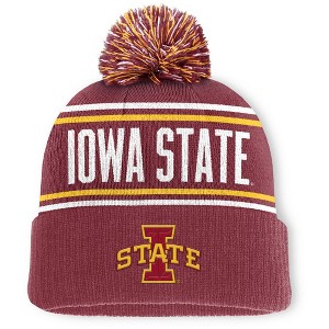 NCAA Iowa State Cyclones Cuffed Knit Pom Beanie - 1 of 4