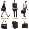 3 in 1 Laptop Bag for Men, 17.3 Inch Work Bags for Men, Laptop Backpack, Briefcases, Messenger Bag, Computer Bags - 4 of 4