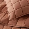 Alsace Flax Linen Garment Washed Quilt Set - 4 of 4