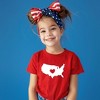 The Juniper Shop USA Heart Outline Toddler Short Sleeve Tee - 2 of 2