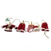 Kurt S. Adler 28.0 Inch Santa Suit Novelty Garland Laundry Clothes Pin Christmas Tree Garlands - 2 of 3