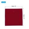 Unique Bargains Velvet Snap Button Dense Stitches Jewelry Bag 2 Pcs - 2 of 4