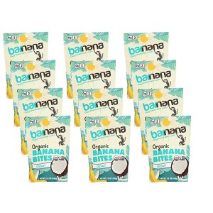 Barnana Organic Coconut Banana Bites - Case of 12/3.5 oz - 1 of 4
