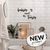 Bubbles and Troubles Metal Wall Art – Metal Decor - Bathroom Decoration – Modern Style - 2 of 4