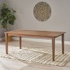 NicBex Dining Table for 4 Kitchen Table Modern Rectangle Dining Table with Wooden Legs for Kitchen and Dining Room - 2 of 4
