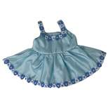 Doll Clothes Superstore Light Blue Darling Dress Fits 12 Inch Baby Alive And Little Baby Dolls