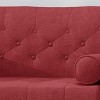 NicBex Soft Accent Chair,Upholstered Living Room Chairs with Tufted Backrest and Rolled Pillows,Mid-Century Armchair,Club Chairs for Living Room - 4 of 4