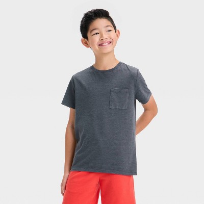 Boys' Short Sleeve Washed Pocket T-Shirt - Cat & Jack™