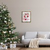 Stupell Industries Floral Valentine's Love Bouquet Black Framed Floater Canvas Wall Art - 2 of 4