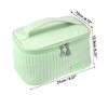 Unique Bargains Polyurethane Faux Leather Large Makeup Bag Brush Organizer for Women 1 Pc - 4 of 4