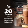 Javvy Protein Coffee - Premium Whey Protein & Instant Iced Coffee - 100% Arabica Coffee - Zero Artificial Flavors & Sweeteners, 20 Servings - 3 of 4