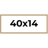 PosterPalooza | Panoramic Classic Modern Gold Frame - UV Acrylic, Foam Board Backing, Hanging Hardware - 2 of 4