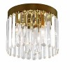 Livex Lighting Ashton 3 - Light Flush Mount in  Hand Painted Palacial Bronze - 3 of 4