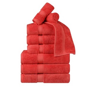 Luxury Cotton Heavyweight Ultra-Plush 9 Piece Towel Set by Blue Nile Mills - 1 of 4