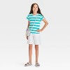 Girls' Short Sleeve Terry Top - Cat & Jack™ - 3 of 3
