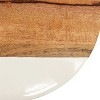 Gibson Home 12 Inch Duo Tone Round Wood Serving Board - 3 of 4