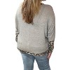 Women's Dolman With Leopard Accents Tee - honeyme - 3 of 3