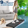 TRAILVIBER Walking Pad Treadmill, 12% Auto Incline, 450lbs, RGB Screen, Hiking Mode, Compact for Home/Office - 2 of 4