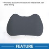Unique Bargains Car Headrest Lumbar Support Memory Foam Ergonomic Design - 3 of 4